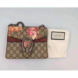 Gucci Dionysus Blooms Super Mini Floral GG Canvas